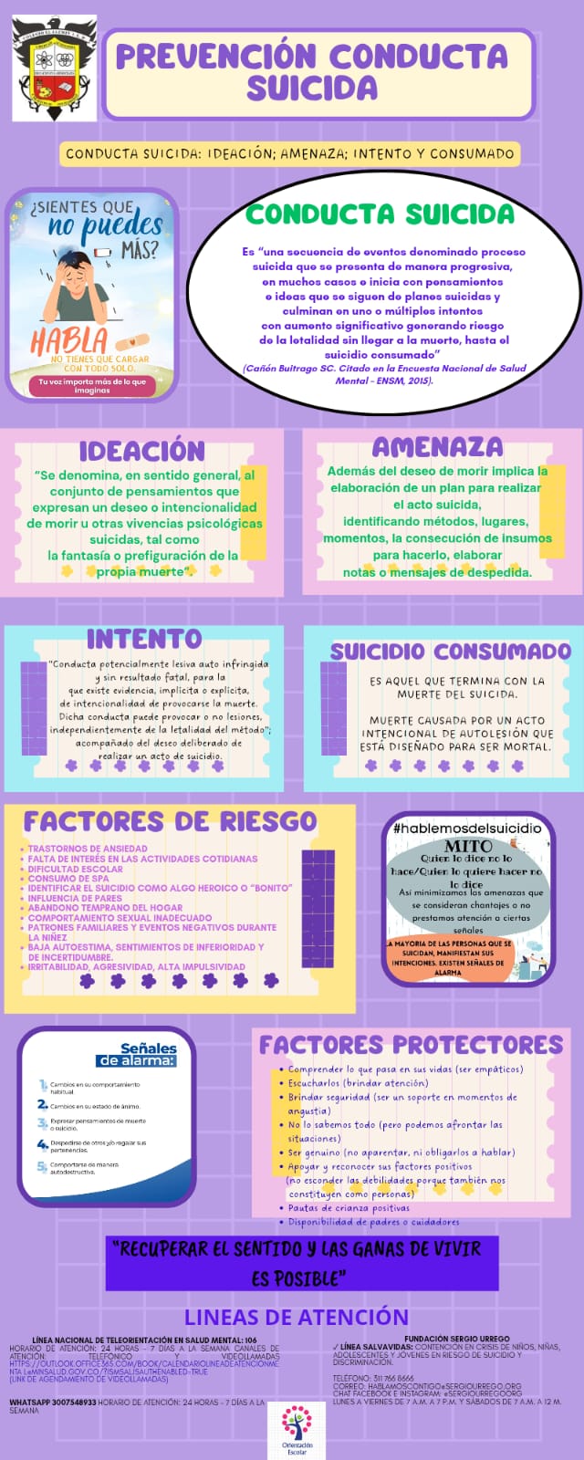Prevención conducta suicida  Prevención conducta suicida